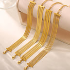 Multi-Layer Snake Chain Bracelet