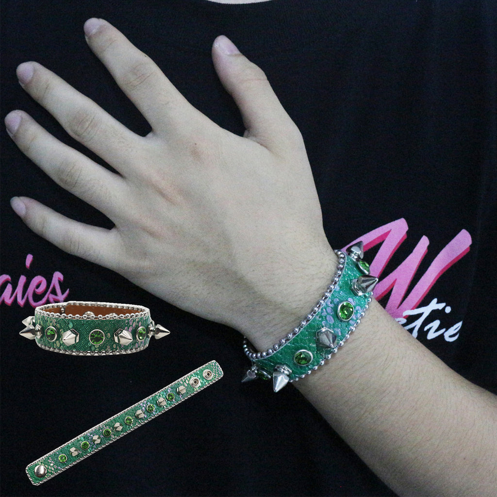 Punk Spiked Stud Bracelet