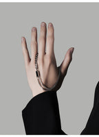 Men's Spliced Chain Pendant Necklace