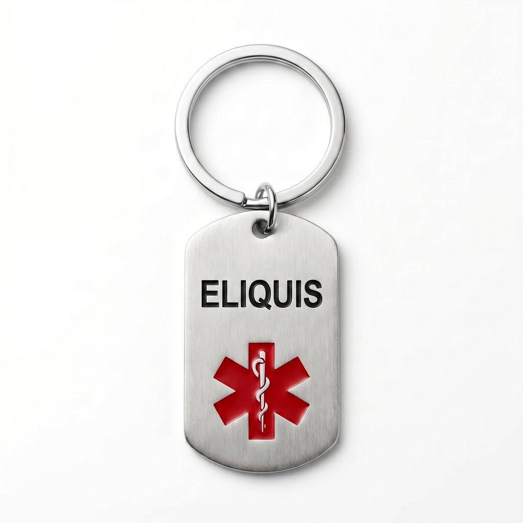 Medical Alert Dog Tag Necklace