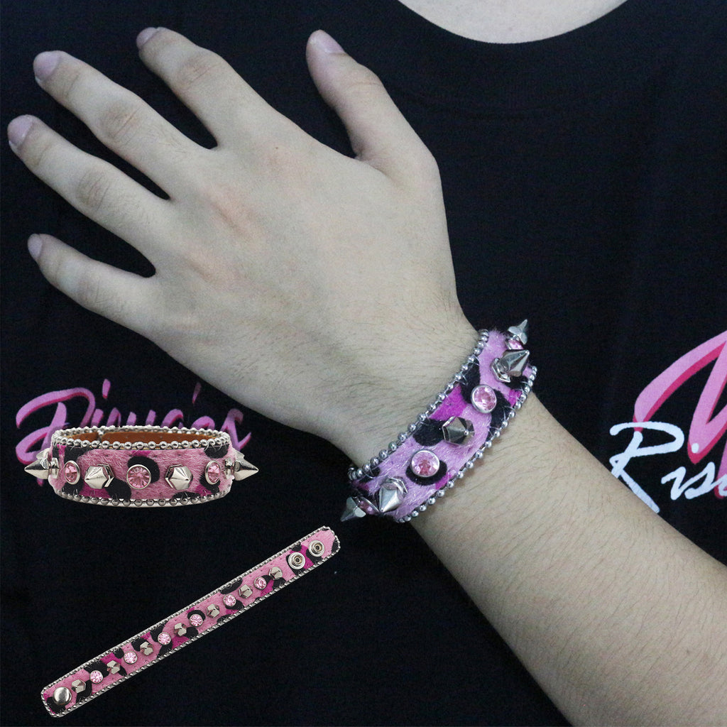 Punk Spiked Stud Bracelet