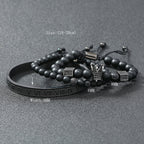 Men's Royal Crown Bracelet Set