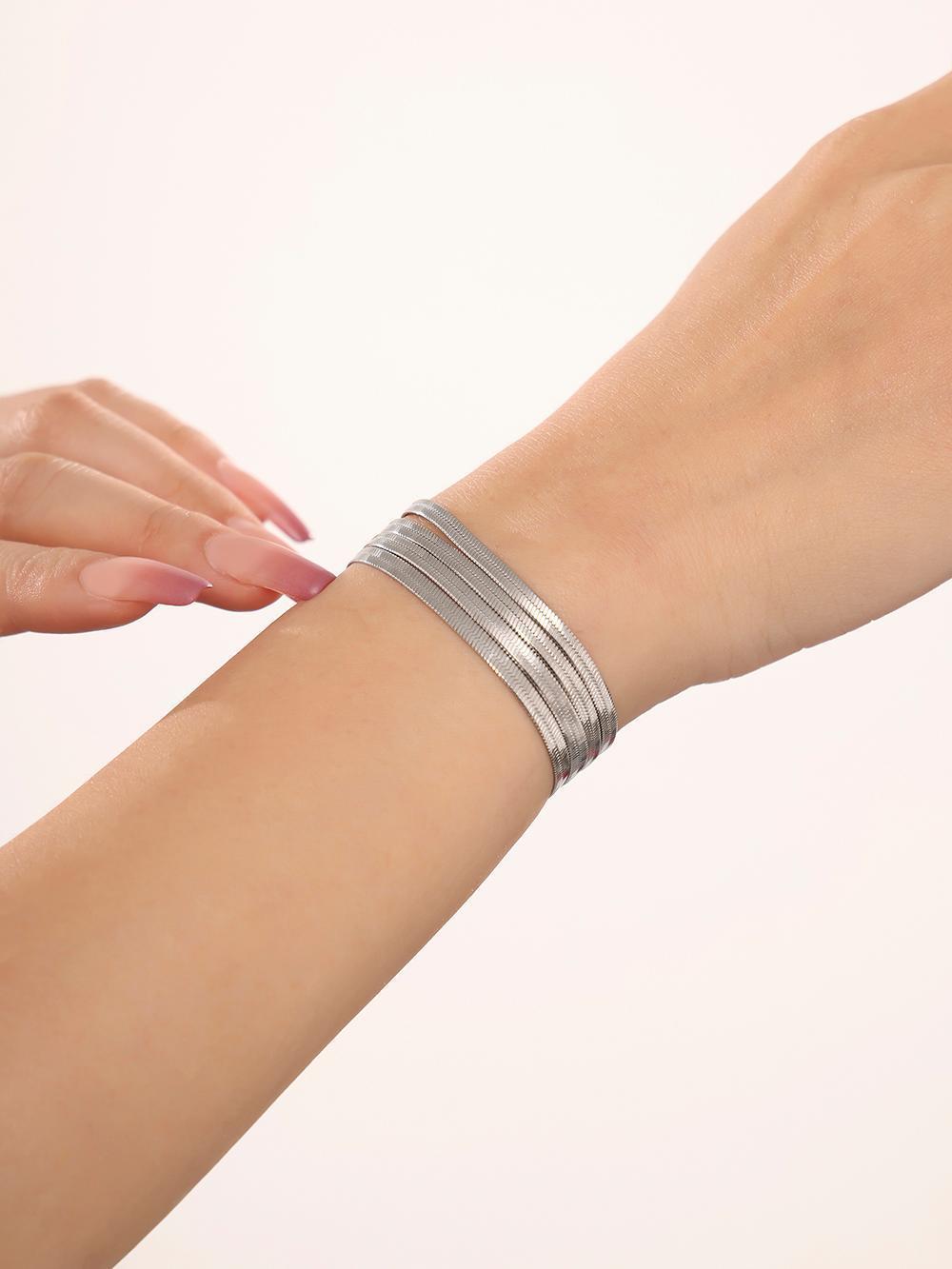 Multi-Layer Snake Chain Bracelet