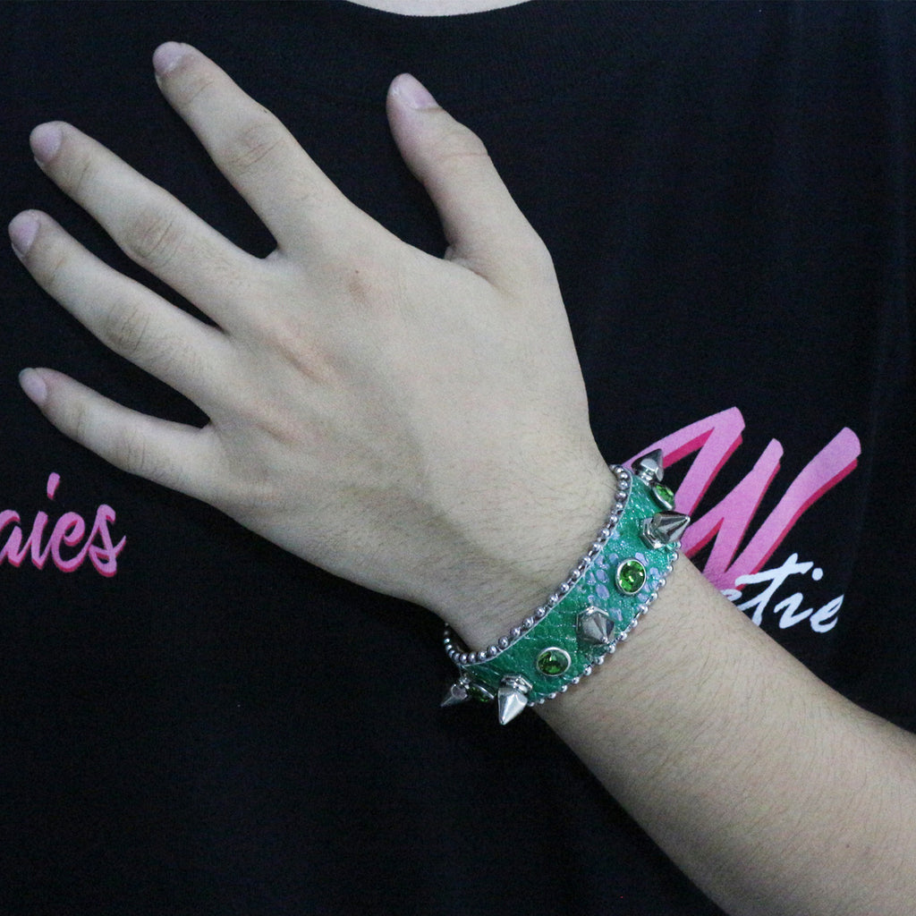 Punk Spiked Stud Bracelet