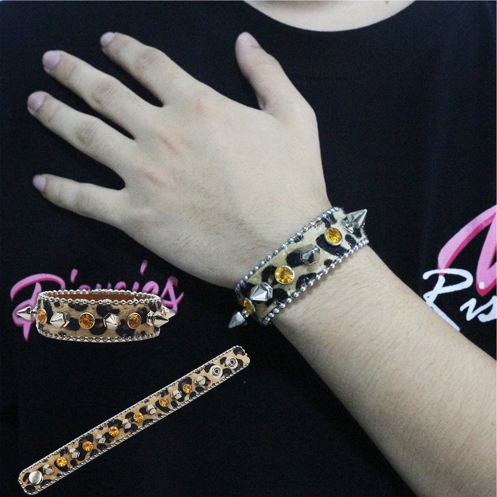 Punk Spiked Stud Bracelet