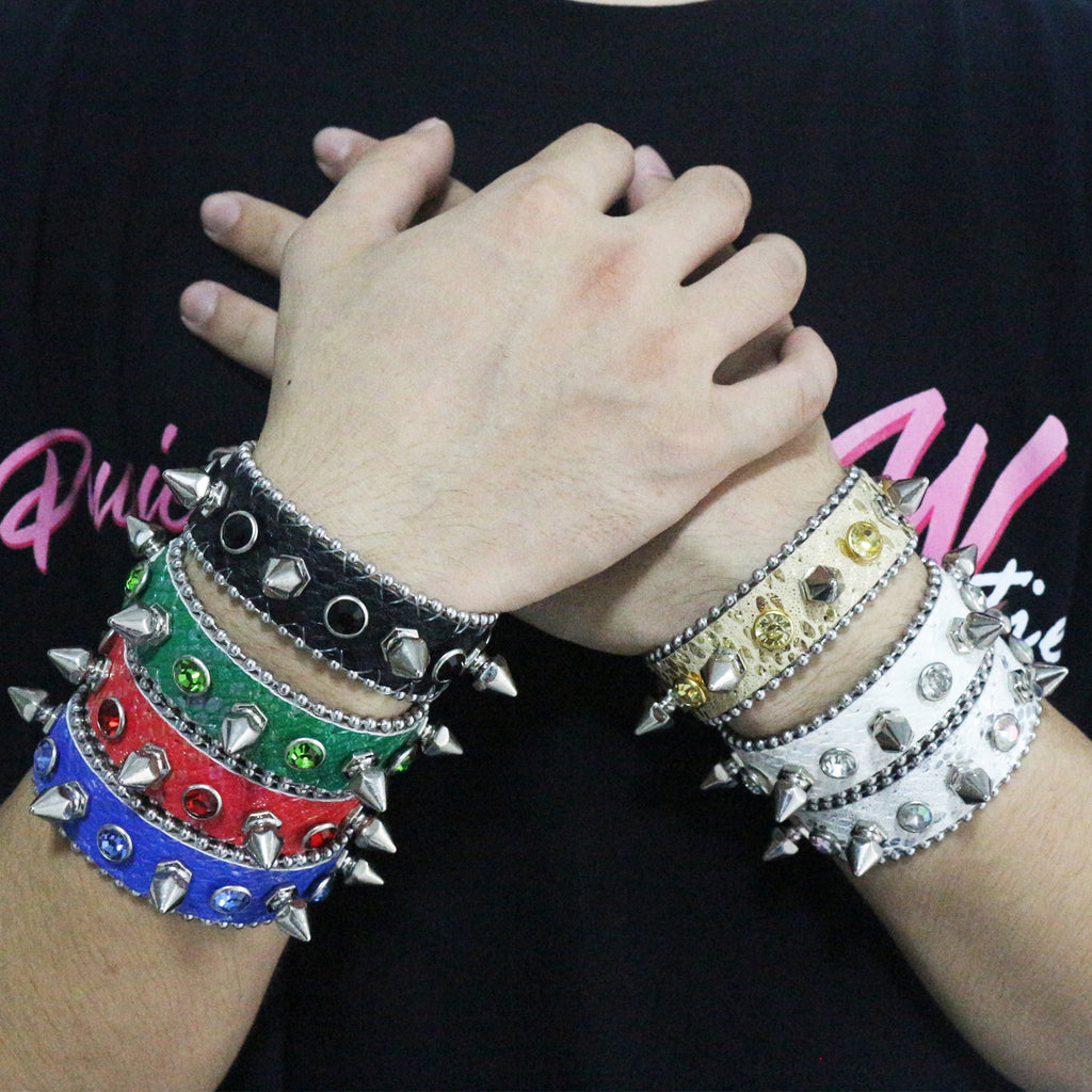 Punk Spiked Stud Bracelet