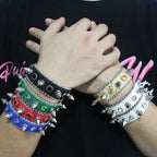 Punk Spiked Stud Bracelet