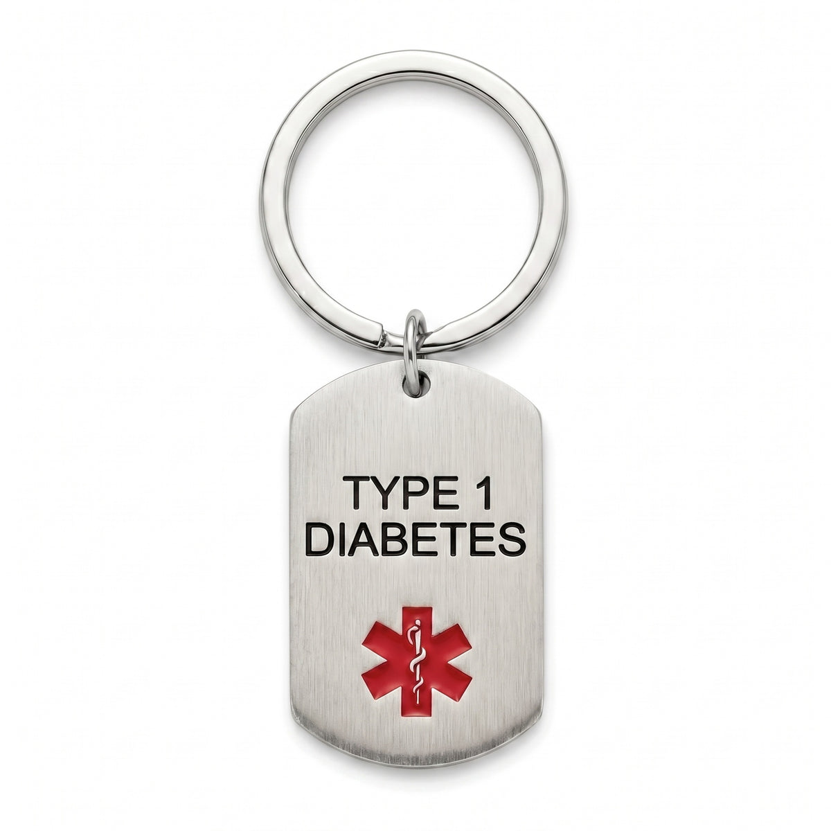 Medical Alert Dog Tag Necklace