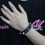 Punk Spiked Stud Bracelet