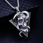 Men's Gothic Pendant Chain Necklace