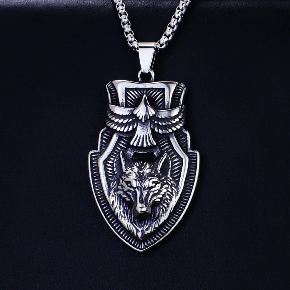 Men's Gothic Pendant Chain Necklace