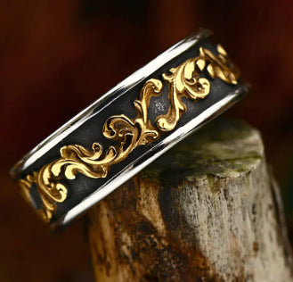 Men's Gothic Statement Ring