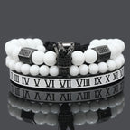 Men's Royal Crown Bracelet Set