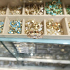 Gold-Tone Baguette Solitaire Ring