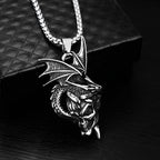 Men's Gothic Pendant Chain Necklace