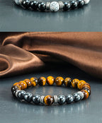 Natural Stone Bead Bracelet