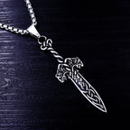 Men's Gothic Pendant Chain Necklace
