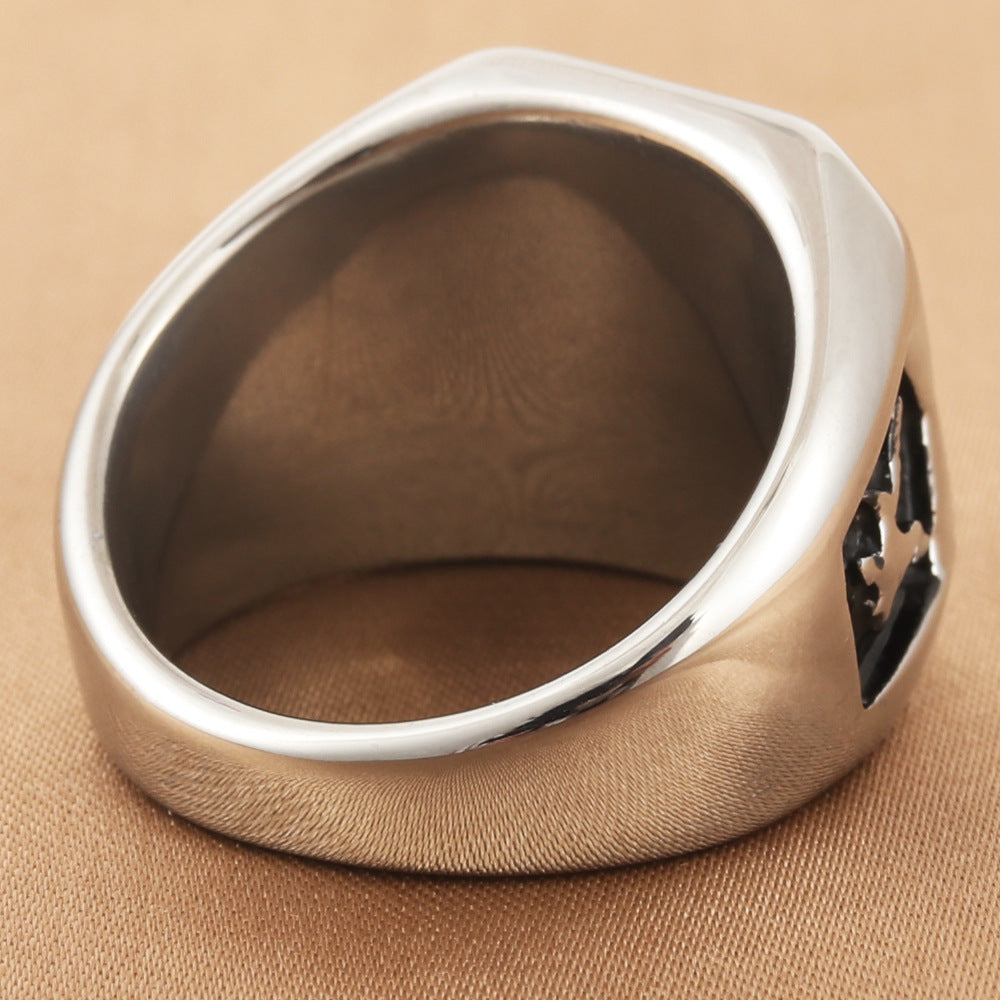 Men's Eagle Signet Ring