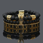Men's Royal Crown Bracelet Set