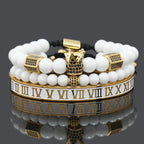 Men's Royal Crown Bracelet Set