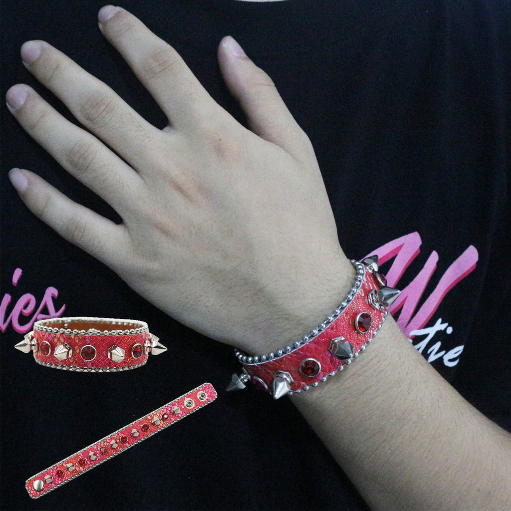 Punk Spiked Stud Bracelet