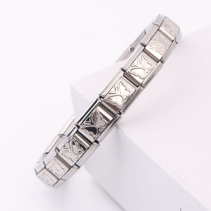 Butterfly Link Stretch Bracelet