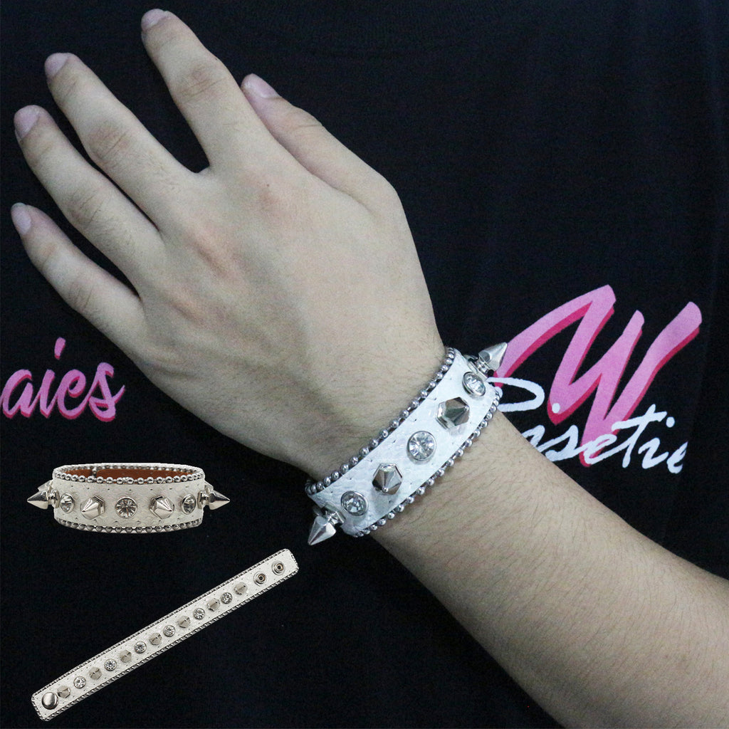 Punk Spiked Stud Bracelet