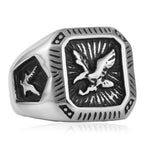 Men's Eagle Signet Ring