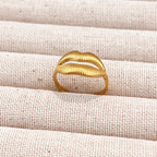 Gold-Tone Adjustable Open Ring