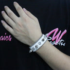 Punk Spiked Stud Bracelet