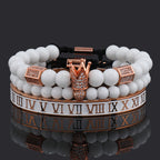 Men's Royal Crown Bracelet Set