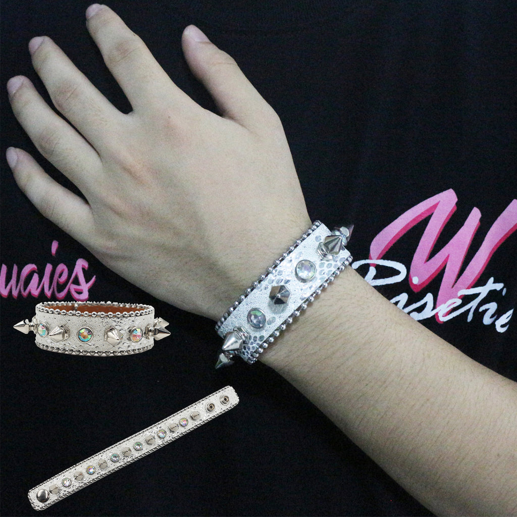 Punk Spiked Stud Bracelet
