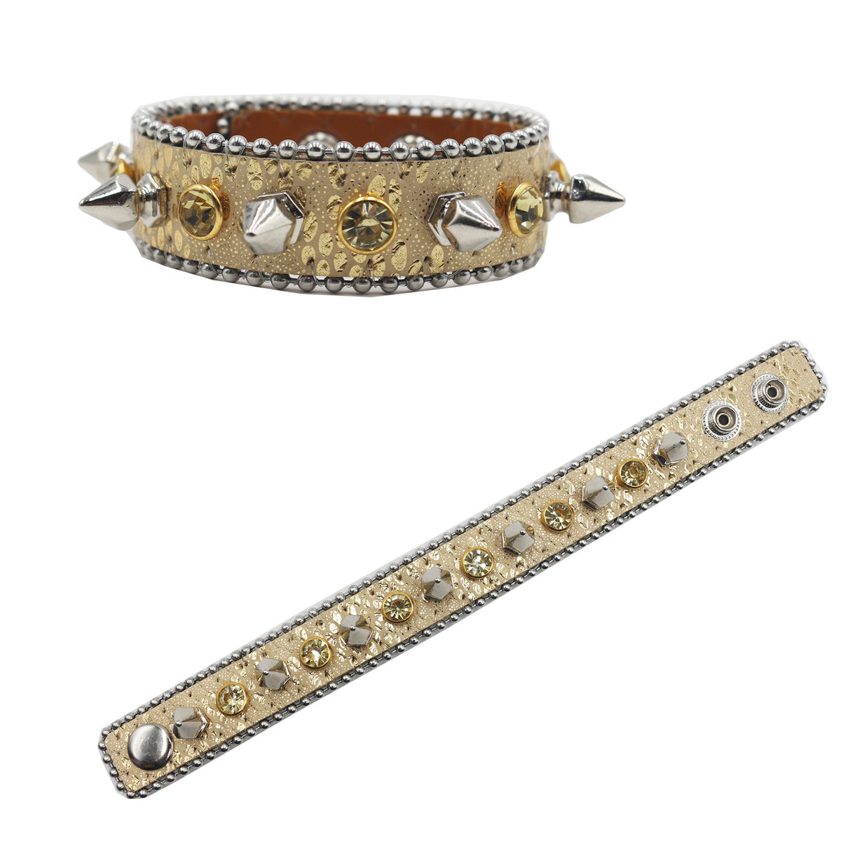Punk Spiked Stud Bracelet