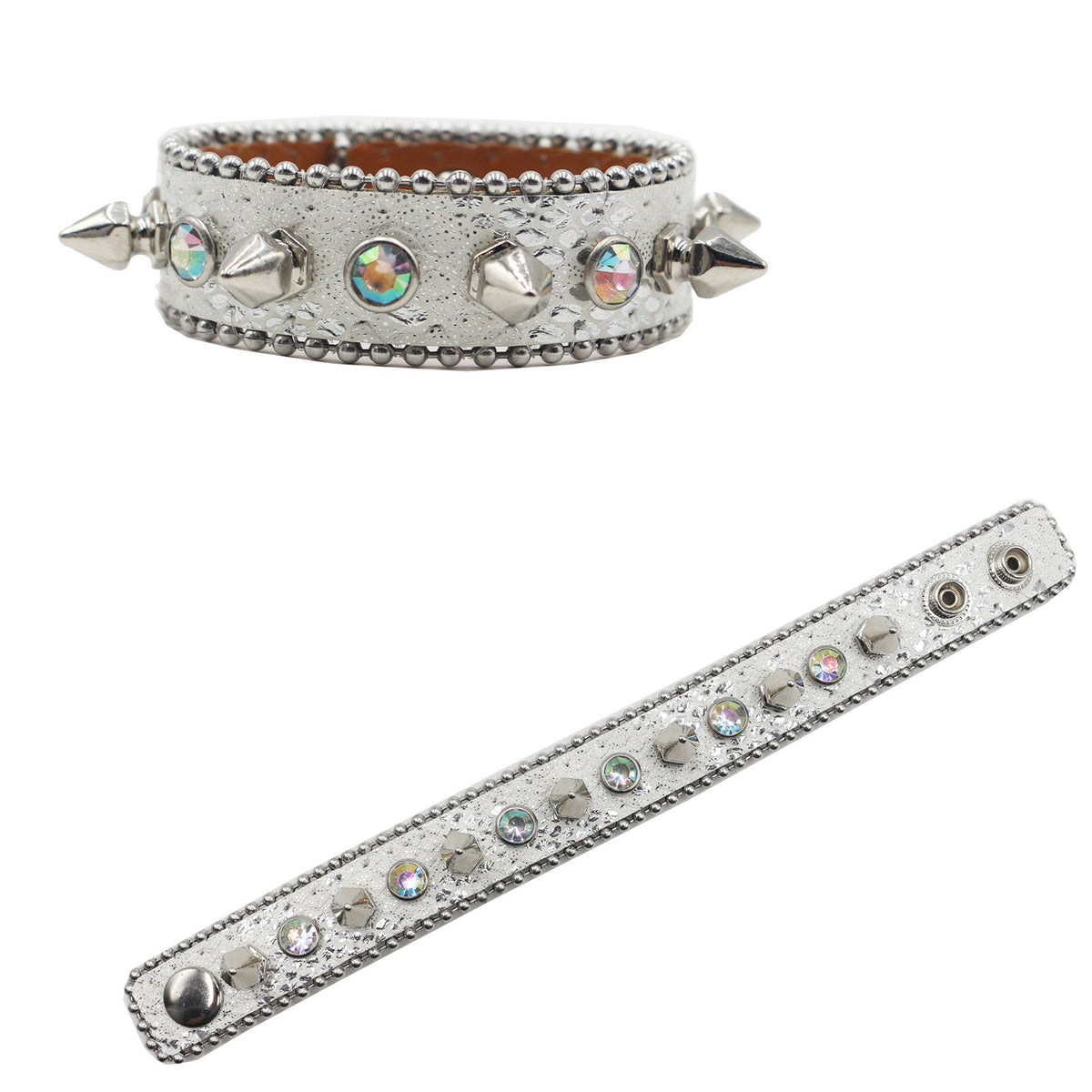 Punk Spiked Stud Bracelet