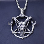 Men's Gothic Pendant Chain Necklace