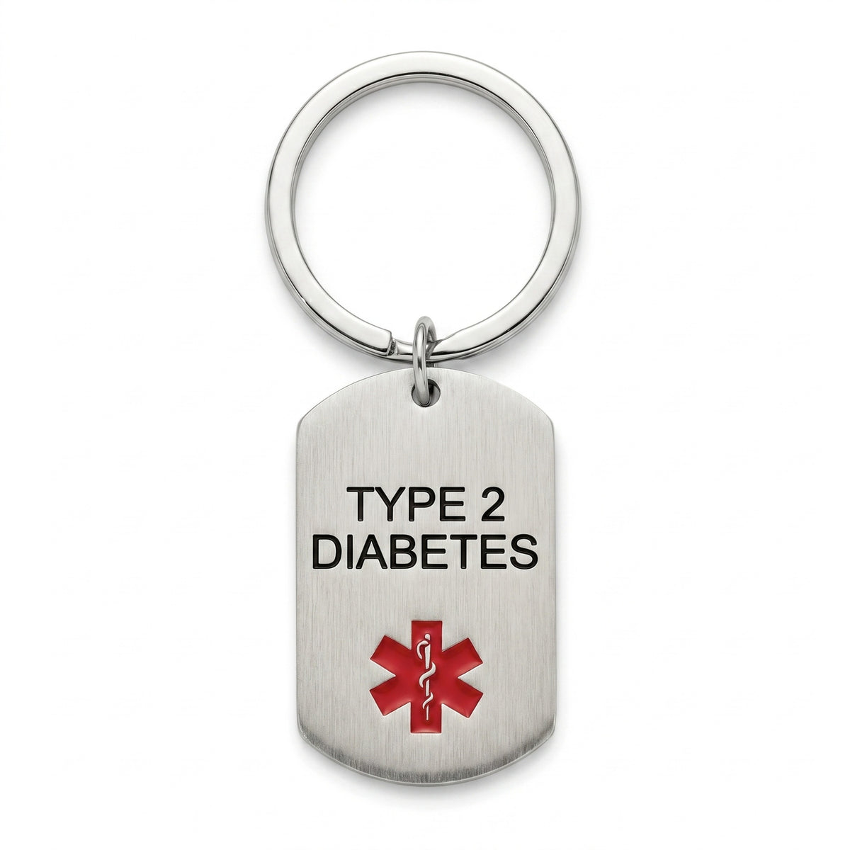 Medical Alert Dog Tag Necklace