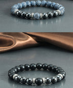 Natural Stone Bead Bracelet
