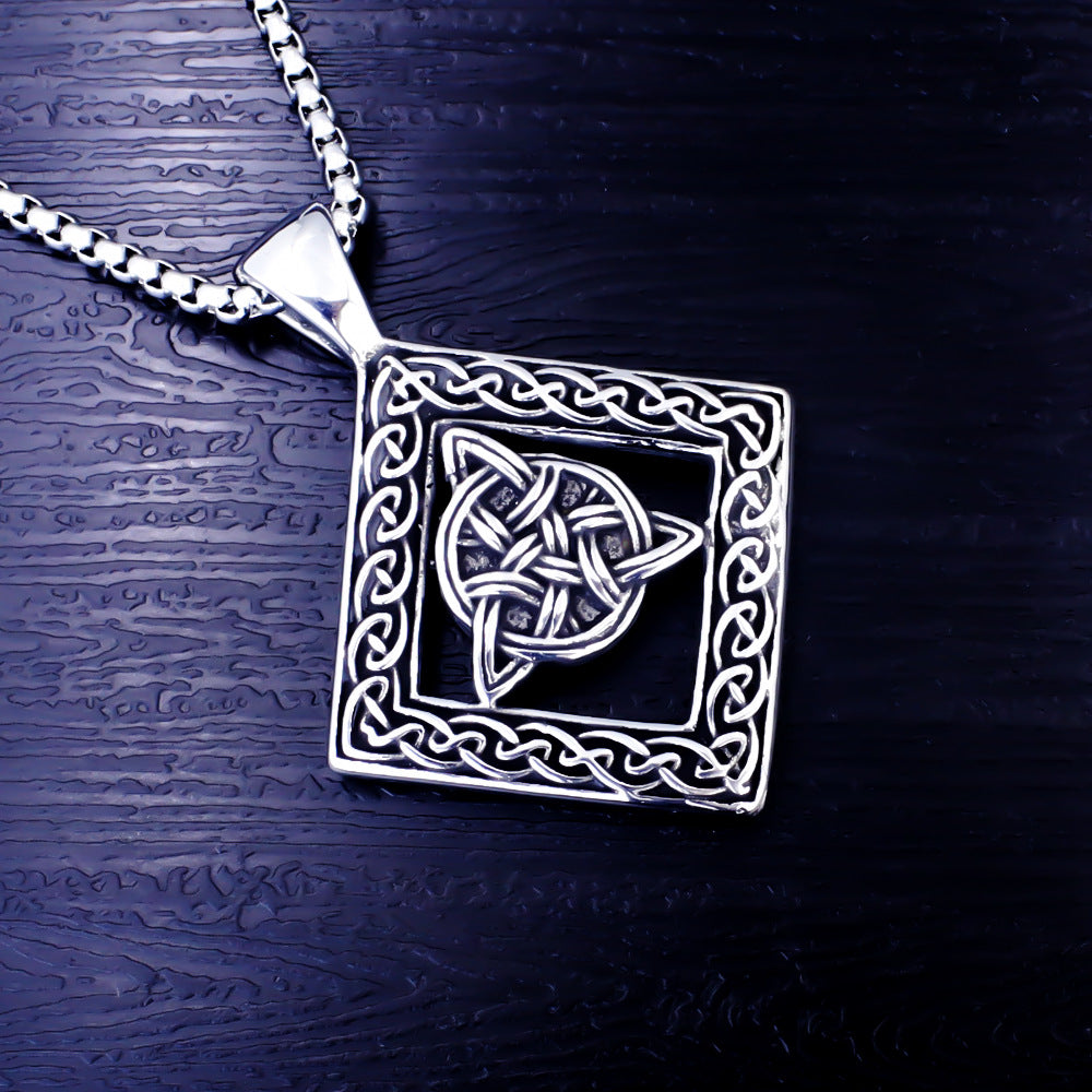 Men's Gothic Pendant Chain Necklace