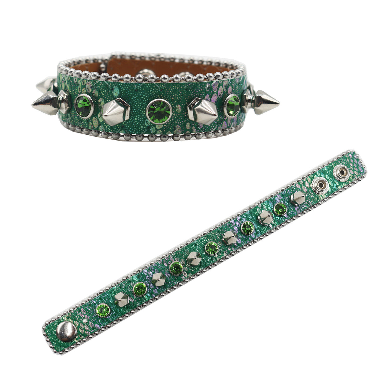 Punk Spiked Stud Bracelet