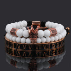 Men's Royal Crown Bracelet Set