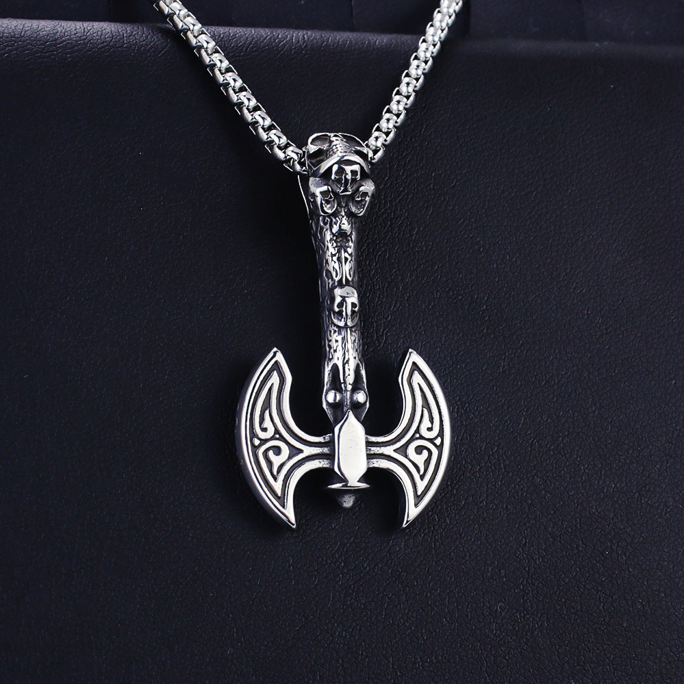 Men's Gothic Pendant Chain Necklace