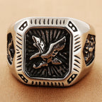 Men's Eagle Signet Ring
