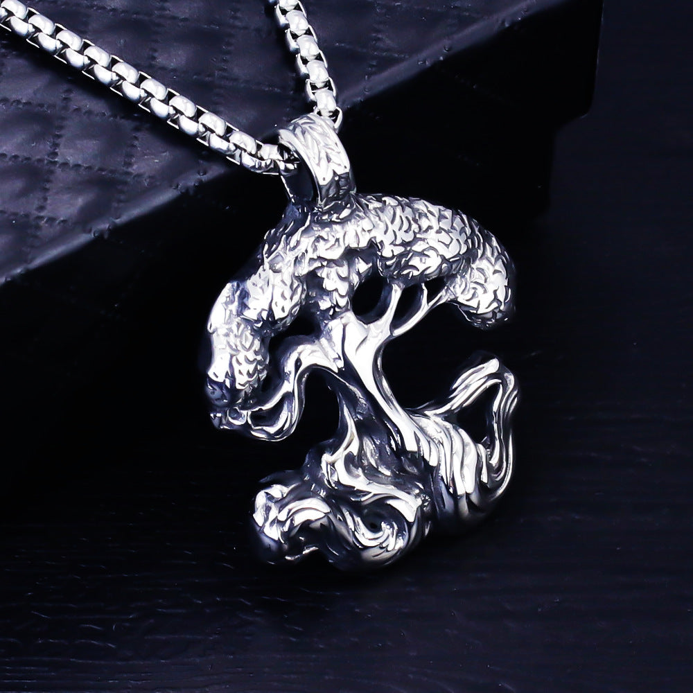 Men's Gothic Pendant Chain Necklace