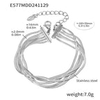 Multi-Layer Snake Chain Bracelet