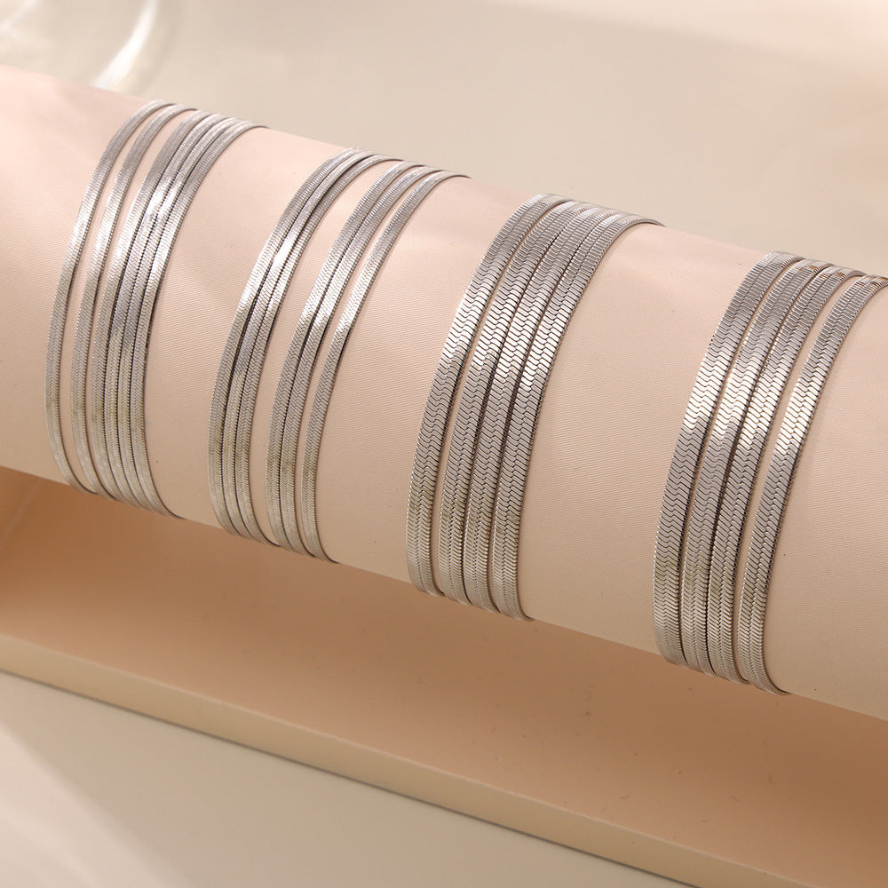 Multi-Layer Snake Chain Bracelet