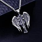 Men's Gothic Pendant Chain Necklace