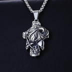 Men's Gothic Pendant Chain Necklace