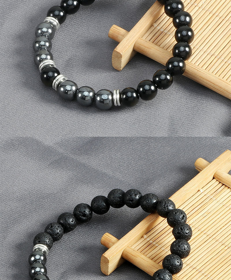 Natural Stone Bead Bracelet