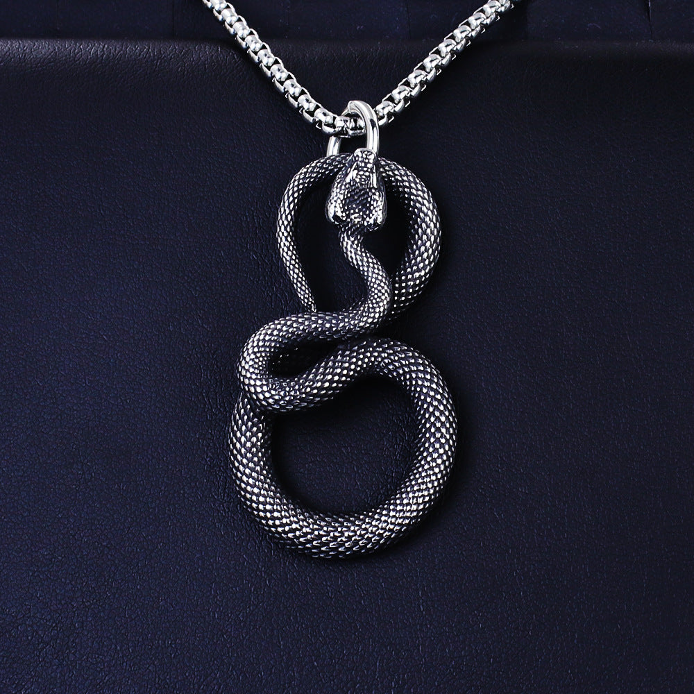 Men's Gothic Pendant Chain Necklace