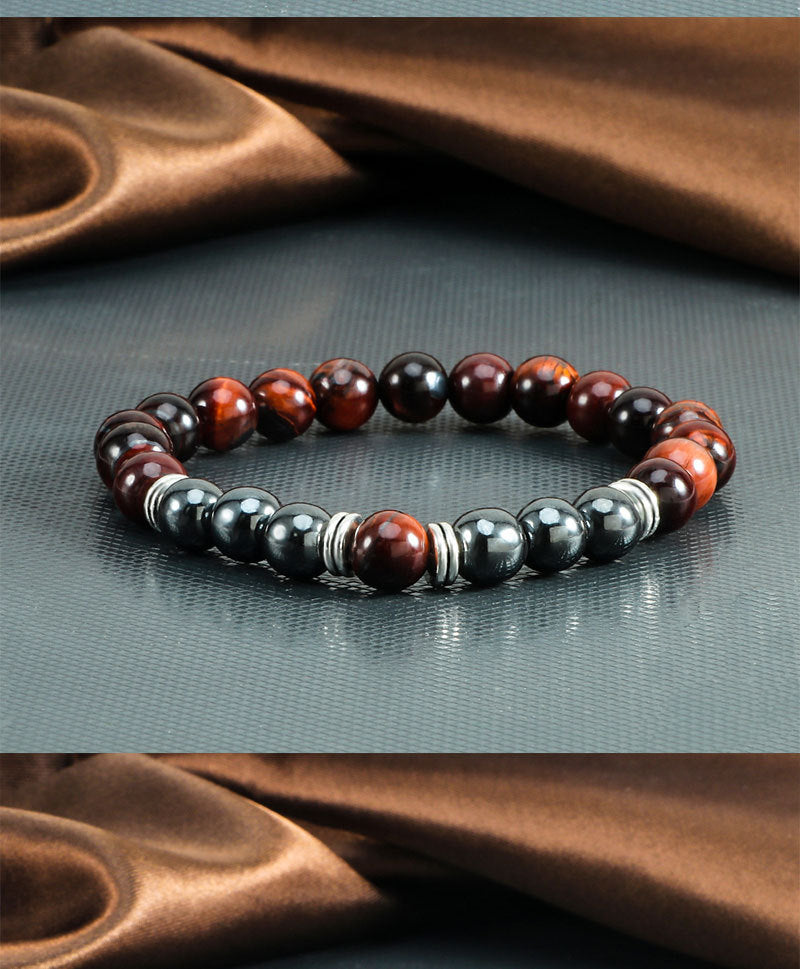 Natural Stone Bead Bracelet